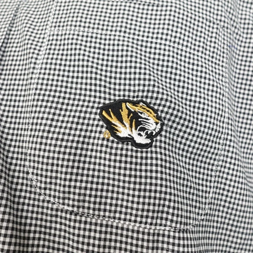 Mizzou Missouri Tigers Shirt Mens M NCAA Campus Specialties Button Down
